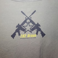 7.62 Design Vintage TShirt Mens XL Tan 762 ALL OVER PRINT AR-15 Picture GET SOME