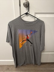 Air Jordan Grey T-shirt | Size XL