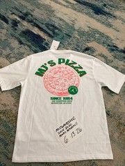 NWT Nike Air Jordan Graphic MJ’s Pizza 23 White T-Shirt Men’s Sz SFREE SHIP
