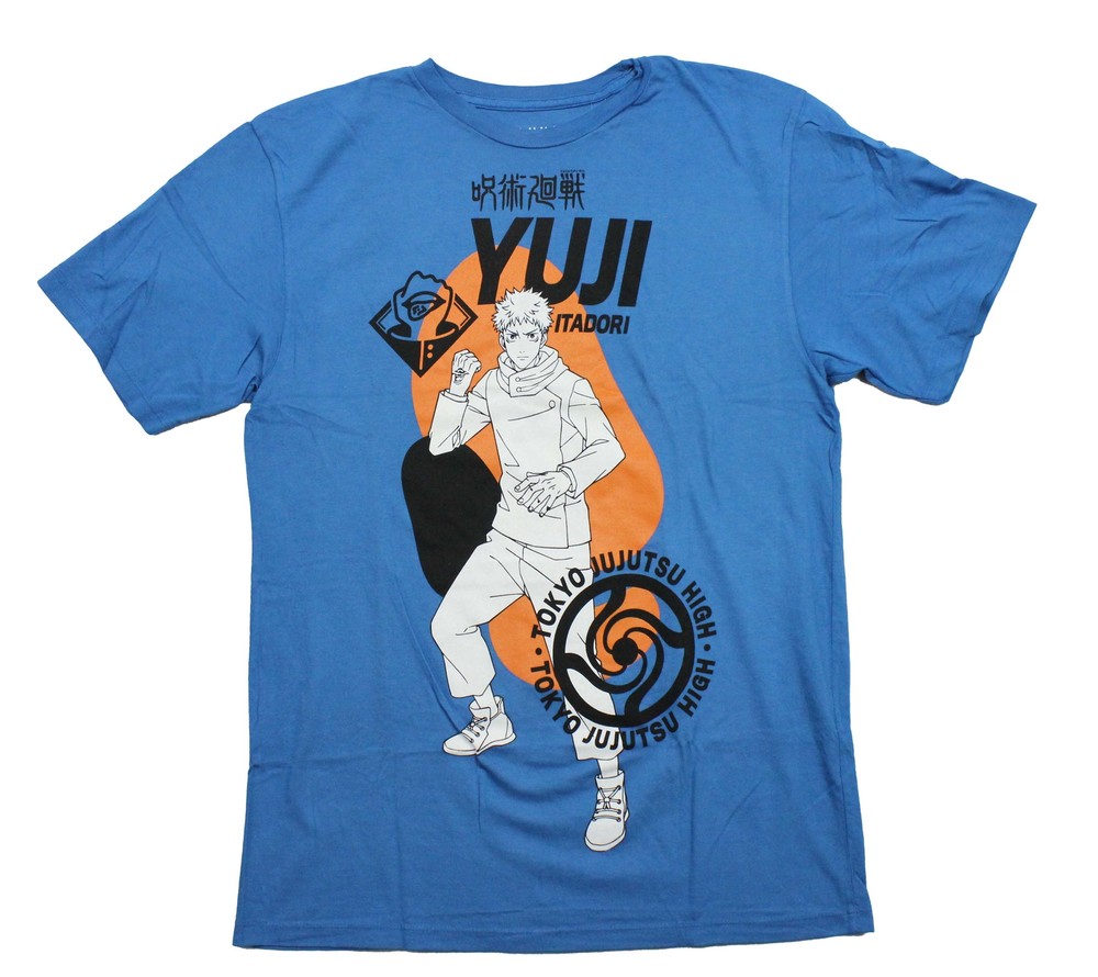 Jujutsu Kaisen New Adult T-Shirt – Yuji Itadori Striking Stance