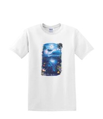 T-shirt small to 3xL – DOLPHIN JOYFUL spirit sealife resort beach nautical fun