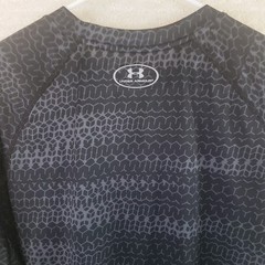 Under Armour Men’s XL Black Geometric Winthrop Eagles Tee New