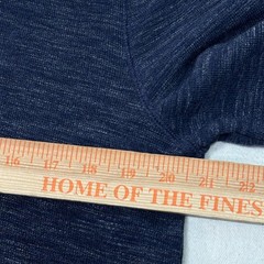 Banana Republic Mens Pima Cotton Modal Henley Shirt Blue Long Sleeve Large NEW