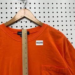 Vintage 90s Nautica Orange Sportsman Club Shirt Mens Large Oak Park Hunting