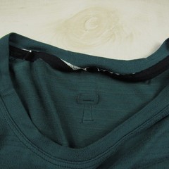 Lululemon Shirt Mens Extra Large Green Long Curved Hem Tech Performance Stretch