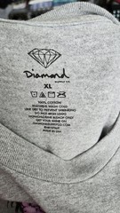NWOT Diamond Supply Co 2000s Ace Skateboarding Mens XL Gray Monster Shirt XL207