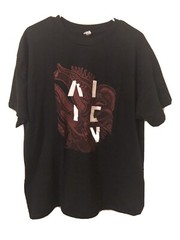 Alien Black T-shirt Sz XL XG TG