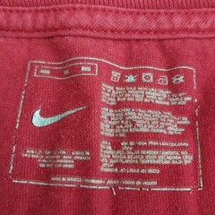 Mens Nike Cotton T Shirt 2XL There is no Finish Line Red Short Sleeve