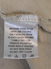 Joe Marlin Unwind T-Shirt Men’s XL Beige Chest Pocket 100% Cotton Short Sleeve
