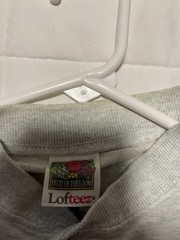 VTG Fruit of the Loom Gray T-Shirt Size Large “NYC” New York City Embroidered