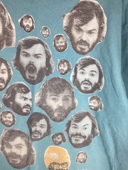 JACK BLACK Rare Volcom X Yo Gabba Gabba Tshirt 2012 Tenacious D DJ Lance Rock