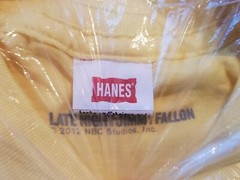 Jimmy Fallon Walk of Shame BRAND NEW T Shirt in plastic RARE Tonight Show Promo