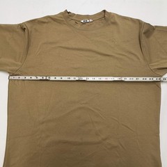 Uniqlo Airism Men’s T Shirt XL Brown Cropped Boxy Fit Lightweight Casual