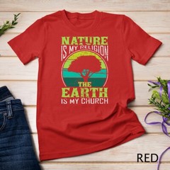 Native American Day Nature Is My Religion Earth Is My Church Unisex T-shirt