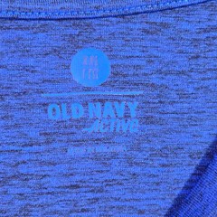 Old Navy FAST DRY MENS 2XL XXL Shirt BLUE Performance Running Fitness Core NWT