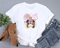 Mickey and Minnie Valentines Day Shirt, Disney Valentine, Valentines Day Gift