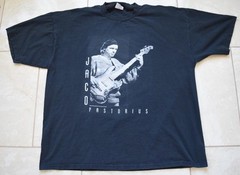 Vintage 2000s Jaco Pastorius Shirt Tee XXXL Gear Inc Jazz Bass Y2K Miles Davis