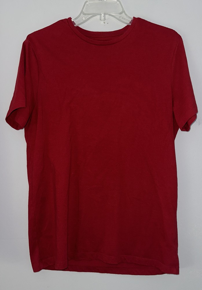 GoodFellow Lyndale Tee Mens Sz M Red Short Sleeve Crew Neck