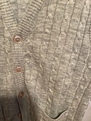 80s Med Mens VTG Old Man’s sweater cardigan Vest Hipster acrylic Kramer Nerd