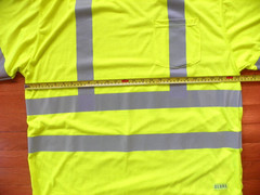 NWOT BERNE Safety Shirt Class 3 Level 2 Neon Yellow Reflective Stripe 2X