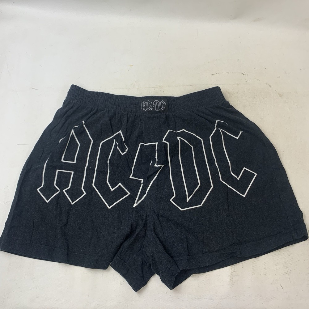 AC DC Back In Black Mens Medium Boxers Boxer Shorts