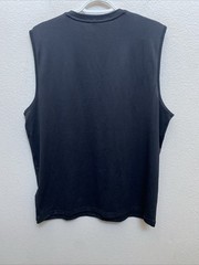 NWT Puma T-Shirt Top Black Large Sleeveless All in SL Tee Crew Neck