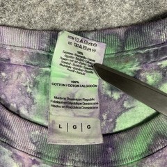 Save The Whales Mens Large Tie Dye Ocean Mother Earth Y2K Cotton Casual Retro