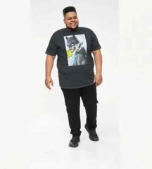 D555 Duke Big Mens Batman Printed T-Shirt Licensed Product 2XL-6XL (601619)