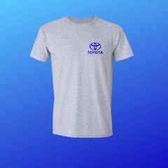 Toyota T-Shirt Chest Logo Tundra Tacoma Scion Supra 4 Runner with FREE DECAL!!