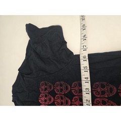 MF Mighty Fine wrestling mask image AOP tee Black Small 2005 Vintage Rare