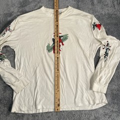 Vintage Hardtail Y2K LONG SLEEVE Chrome Hearts SZ XL DRAGON TIGER SWORD Shirt