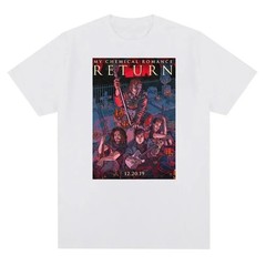 My Chemical Romance T-Shirt MCR Parade March Rock Band Official New Black