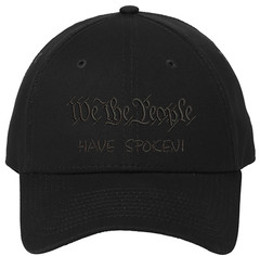 Trump We the people have spoken Embroidered New Era Brand One Size Fits All Hat