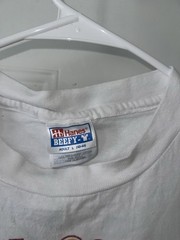 Vtg Hanes Beefy-T Men’s L White Coca-Cola Graphic Crew Neck Short Sleeve T-Shirt