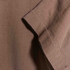 Fruit of The Loom Blank Brown Tonal T-Shirt Medium VTG 90s Streetwear Grunge