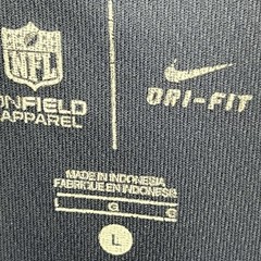 Nike NFL Houston Texans On Field Polo Golf Shirt Dri-Fit Navy Men’s Size Large L
