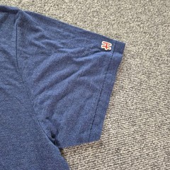 Homage T Shirt Mens Size Large Blue A Mindset Of Believing Graphic Short Sleeve