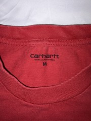 Men’s Medium Carhartt Wip Smart Sports T-shirt Red Short Sleeve