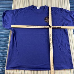 Delta Roots Country Festival Shirt Mens 2XL Purple Volunteer Helena Arkansas