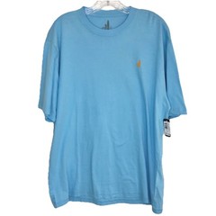 NEW Johnnie-O Graphic T-Shirt Sz L Surf Wagon Logo Tee Blue Woody Crew-neck