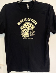 Home Slice Pizza Austin Texas T-Shirt Large Black – Tourist Popular Spots