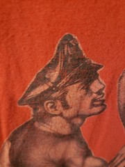 Tom of Finland Red Tshirt Gay Large