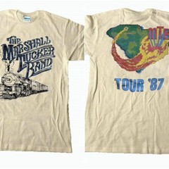 1987 80s vtg Marshall Tucker Band train tour 2 side Sand T shirt Unisex NH18134