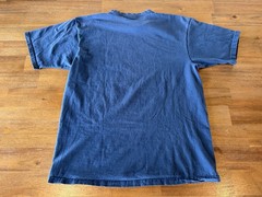 Pluma Blue Heavy Weight Cotton Pre Shrunk 100% Cotton Vintage S/S T Shirt Mens L