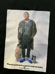 New Balance Grandpa When The Going Gets Tough The Tough Get Going T-Shirt Sz. M