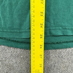 VINTAGE People Republic Of China Shirt Men M Green PRC English Single Stitch 90s