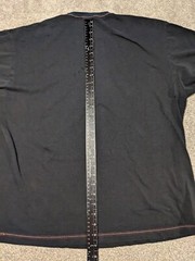 Vintage No Boundaries Shirt Mens Large Flames Tribal Rhino Black Skate Skater