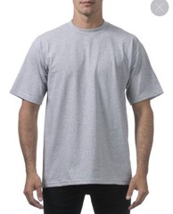 3 PACK PROCLUB PRO CLUB MENS PLAIN SHORT SLEEV T SHIRT HEAVYWEIGHT 100% COTTON
