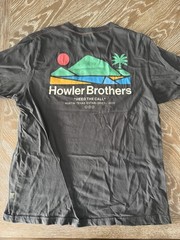 Howler Bros Men’s Short Sleeve T-Shirt Crew Neck