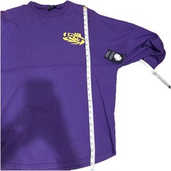 LSU Tigers Shirt Long Sleeve Hombre Purple NWT GEAUX Louisiana HTF. Sz M